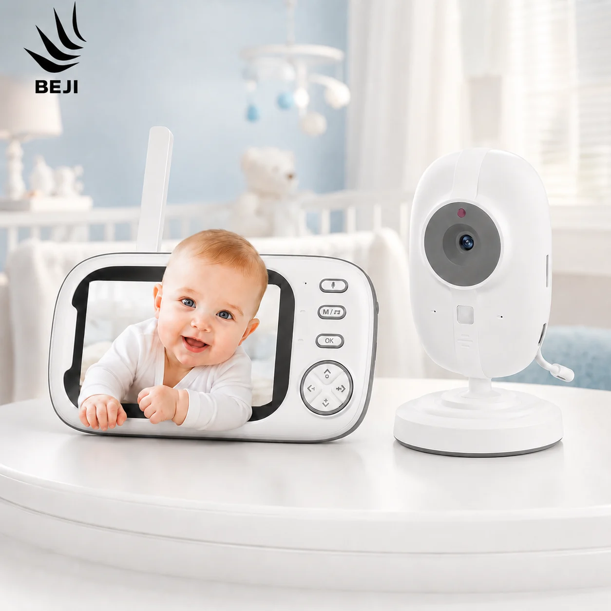 Baby monitor video BEJI ABM600, ecran 3,5”